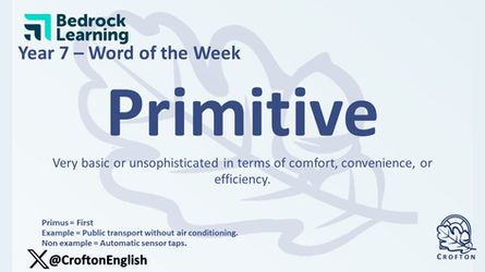 KS3 Words of the Week 20.05.24