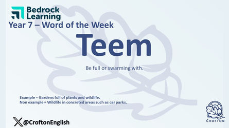 KS3 Words of the Week 18.03.24