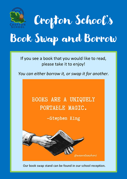 Crofton School's Book Swap and Borrow