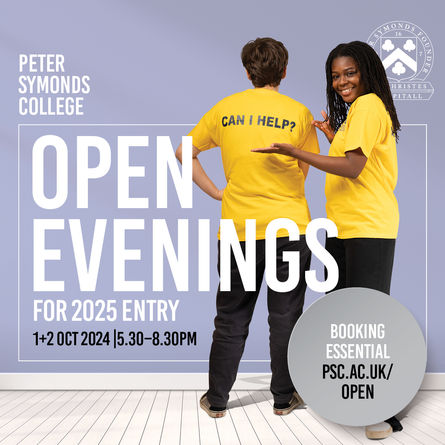 Peter Symonds College Open Events